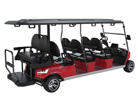 6+2 Passenger Electric Golf Cart