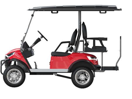 Lifted Golf Cart, 2+2 Seats