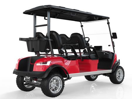 Lifted Golf Cart, 4 Seats