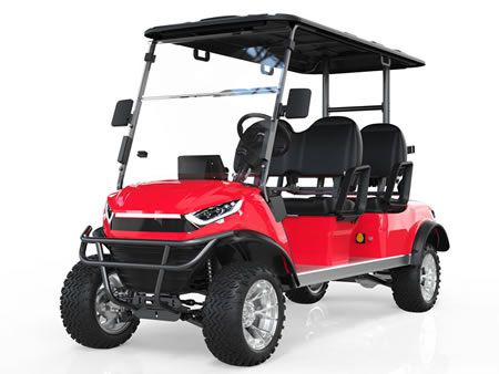 Lifted Golf Cart, 4 Seats